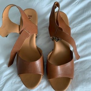 Kork Wedge Heels size 8.5